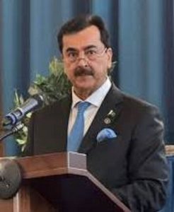 د سېنېټ چيئرمېن سيد يوسف رضا ګيلاني د ځوانانو ځواكمنولو په اهميت زور
